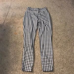 Checkered pants